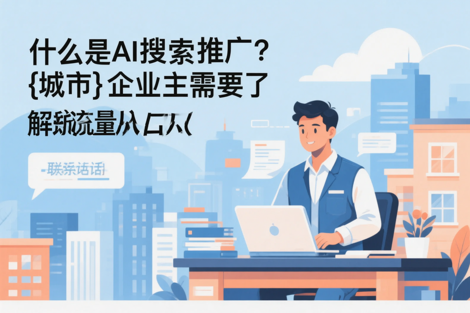 什么是AI搜索推广?十堰企业主需要了解的新流量入口