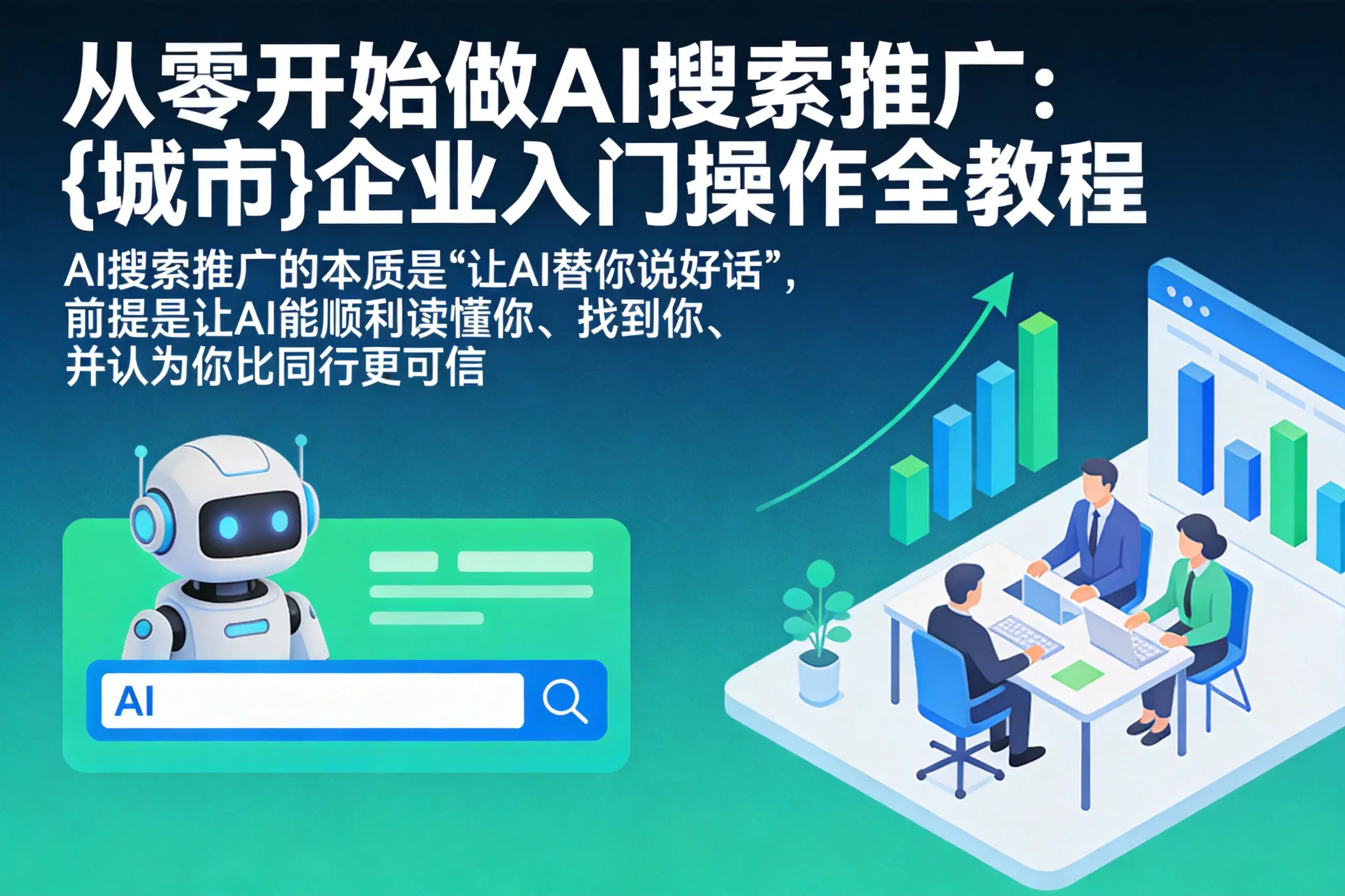 从零开始做AI搜索推广：十堰企业入门操作全教程