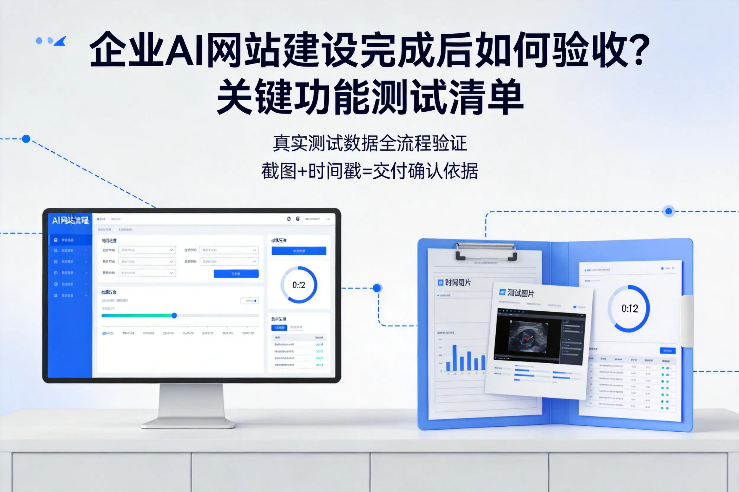 十堰企业AI网站建设完成后如何验收？关键功能测试清单