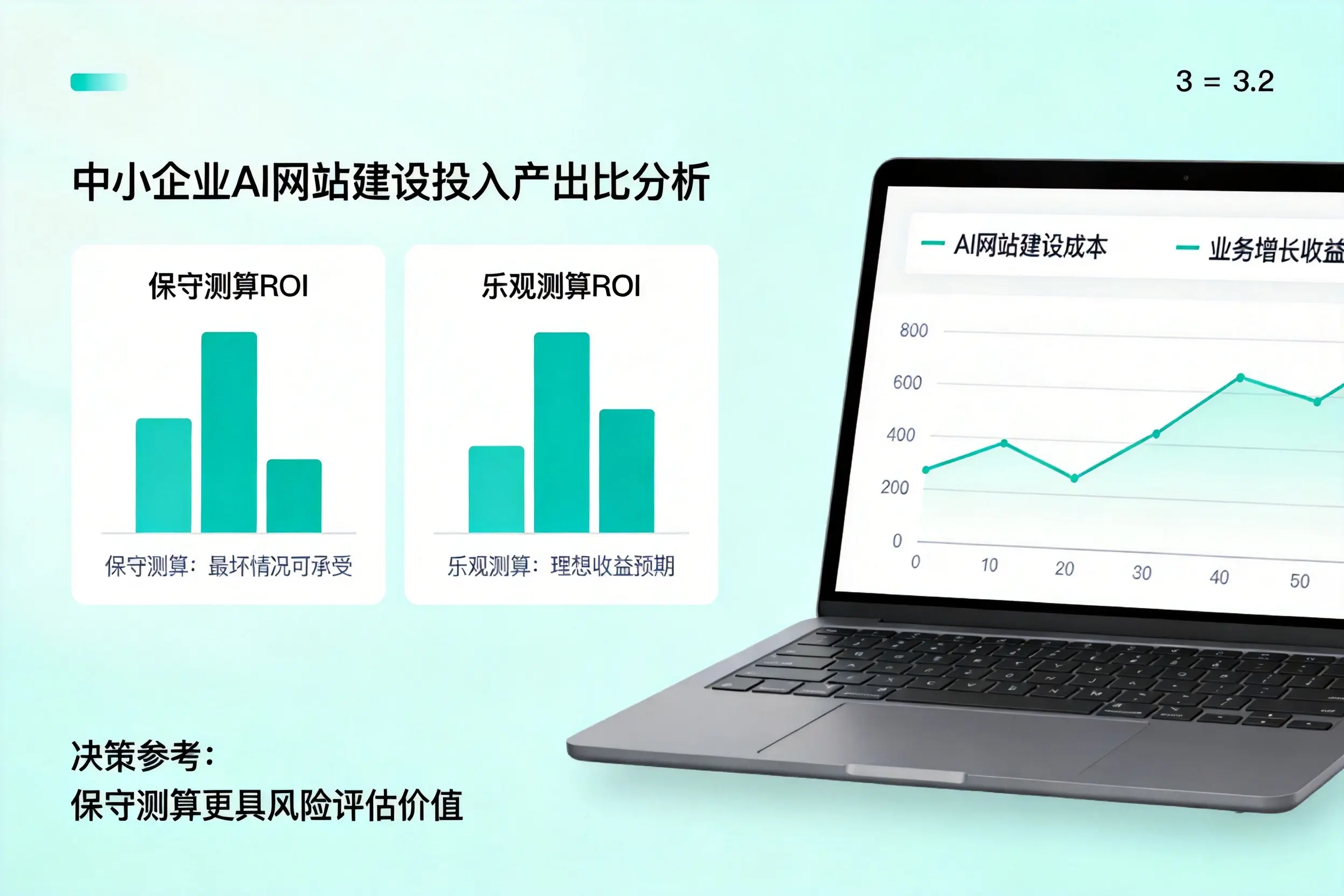 十堰中小企业AI网站建设投入产出比怎么算?先看这份分析