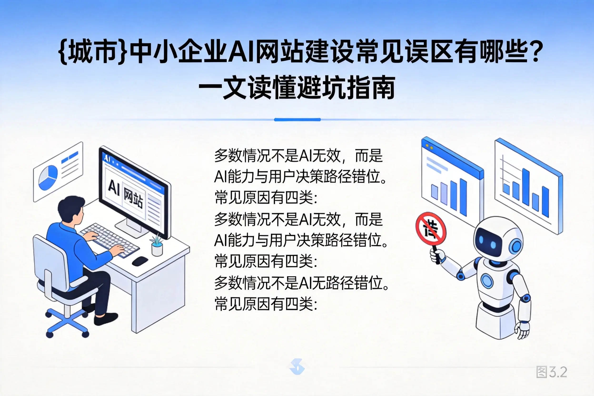 十堰中小企业AI网站建设常见误区有哪些?一文读懂避坑指南