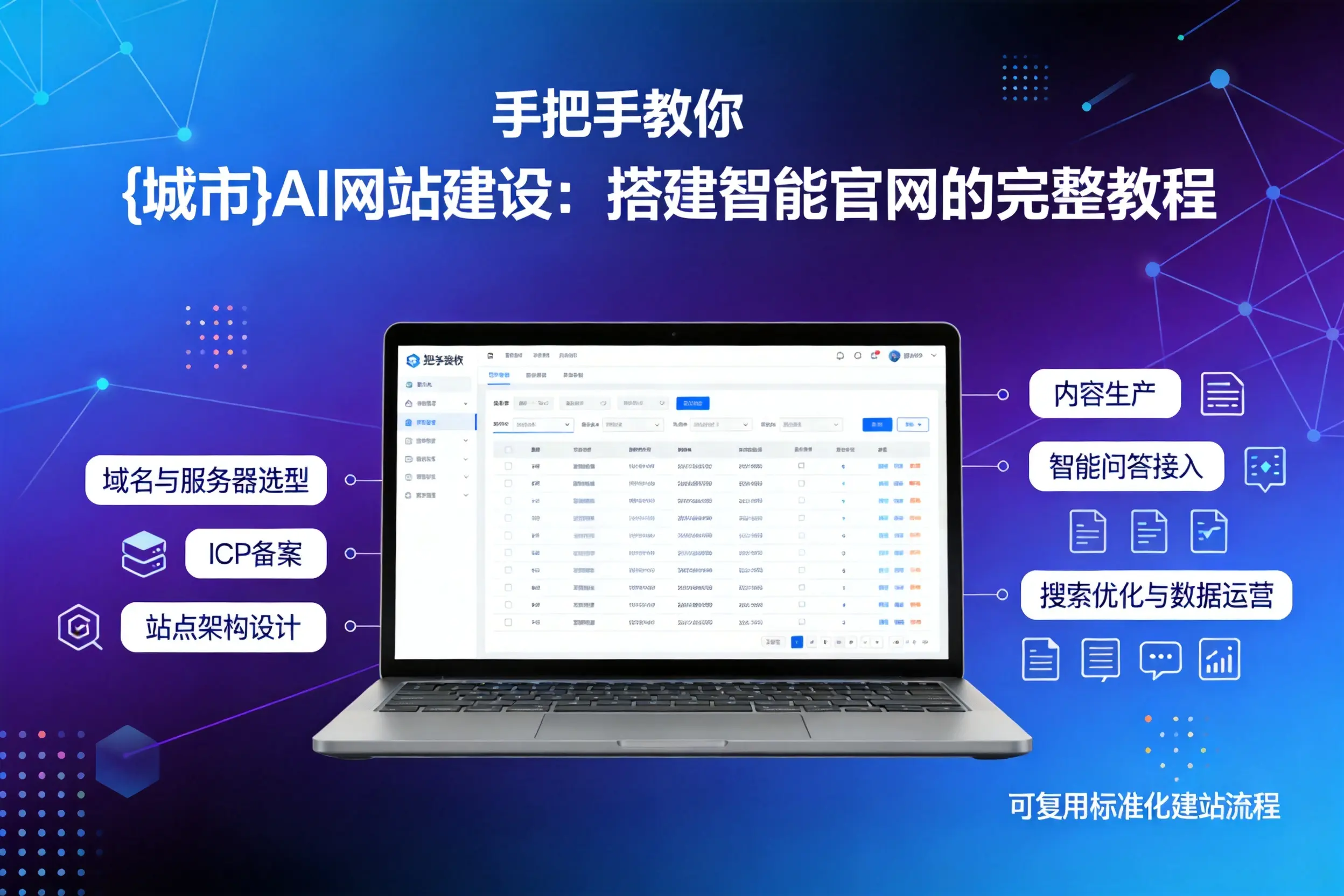 手把手教你十堰AI网站建设:搭建智能官网的完整教程