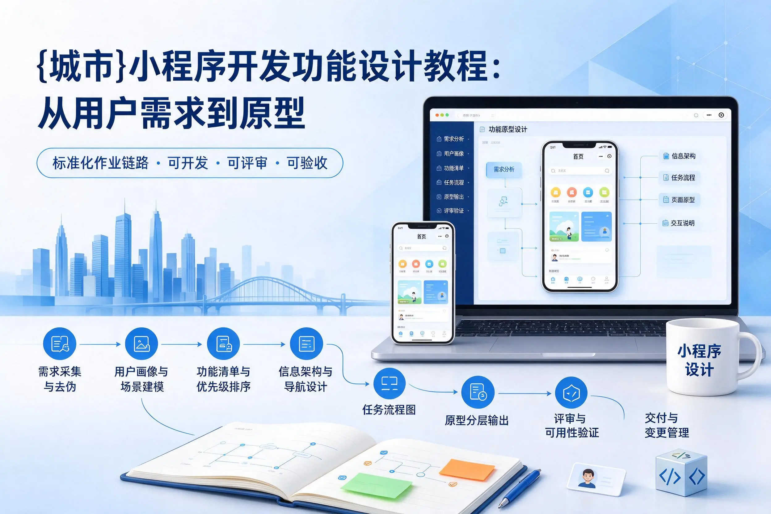 十堰小程序开发功能设计教程：从用户需求到原型